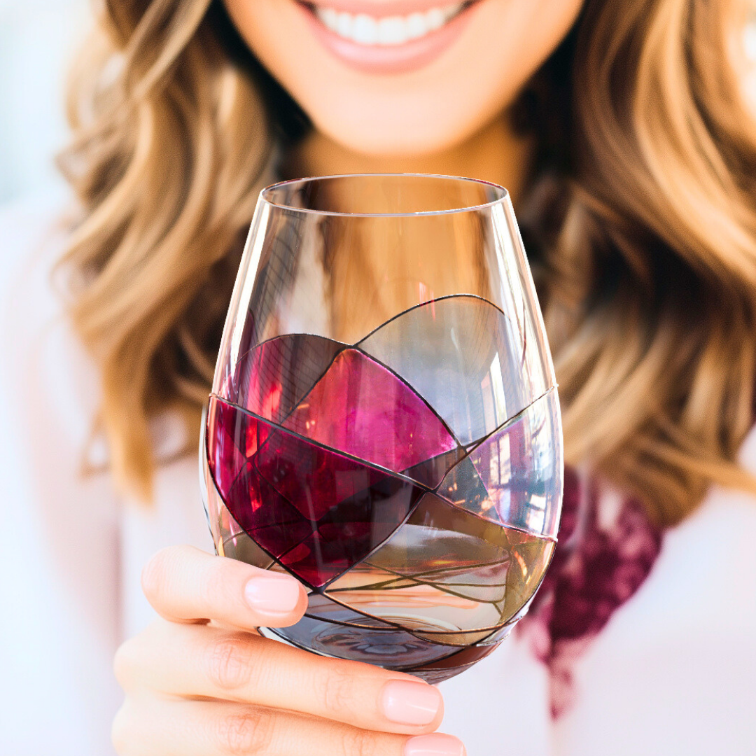 'Sagrada' Stemless Wine Glasses