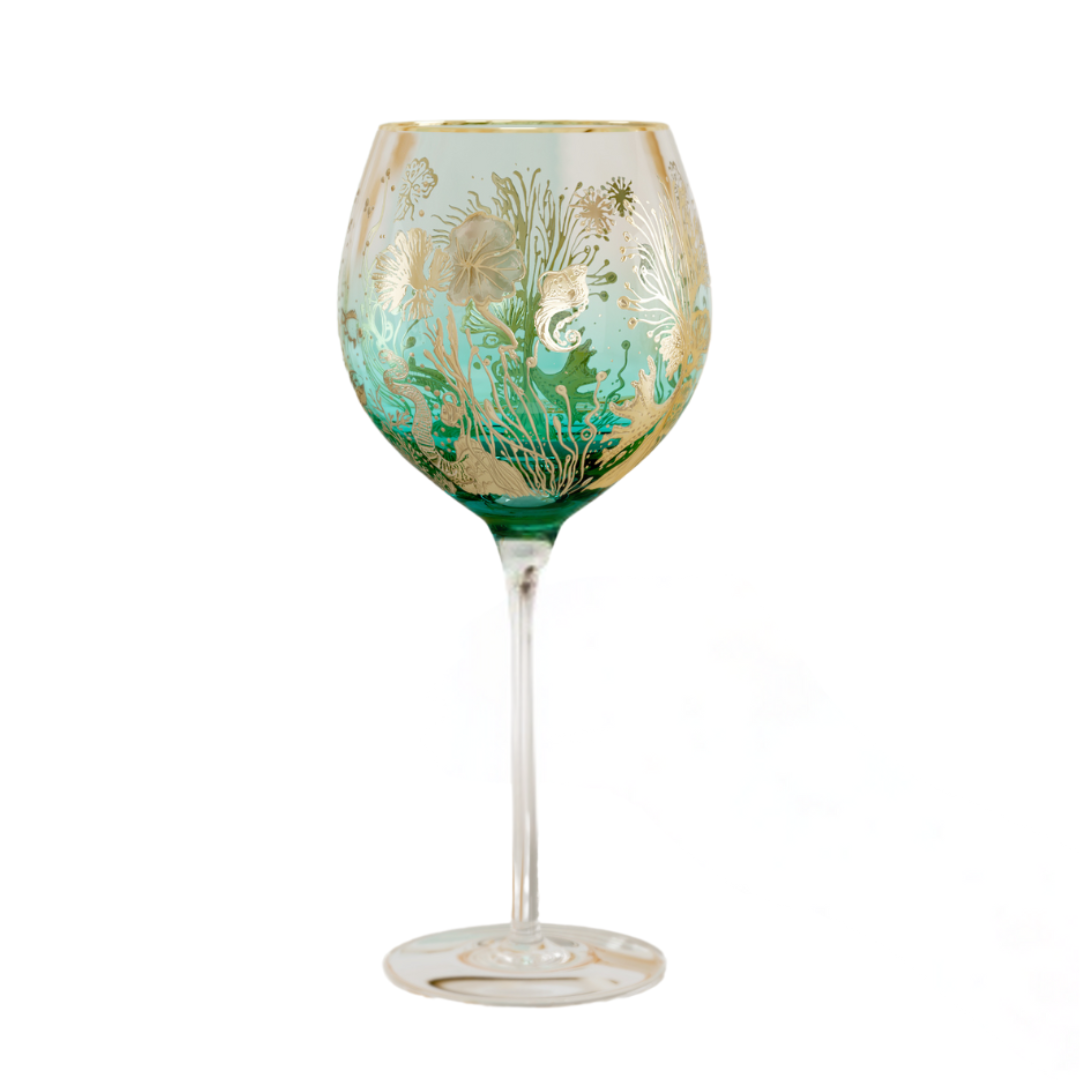 'Ocean Majesty' 12.5oz Wine Glass