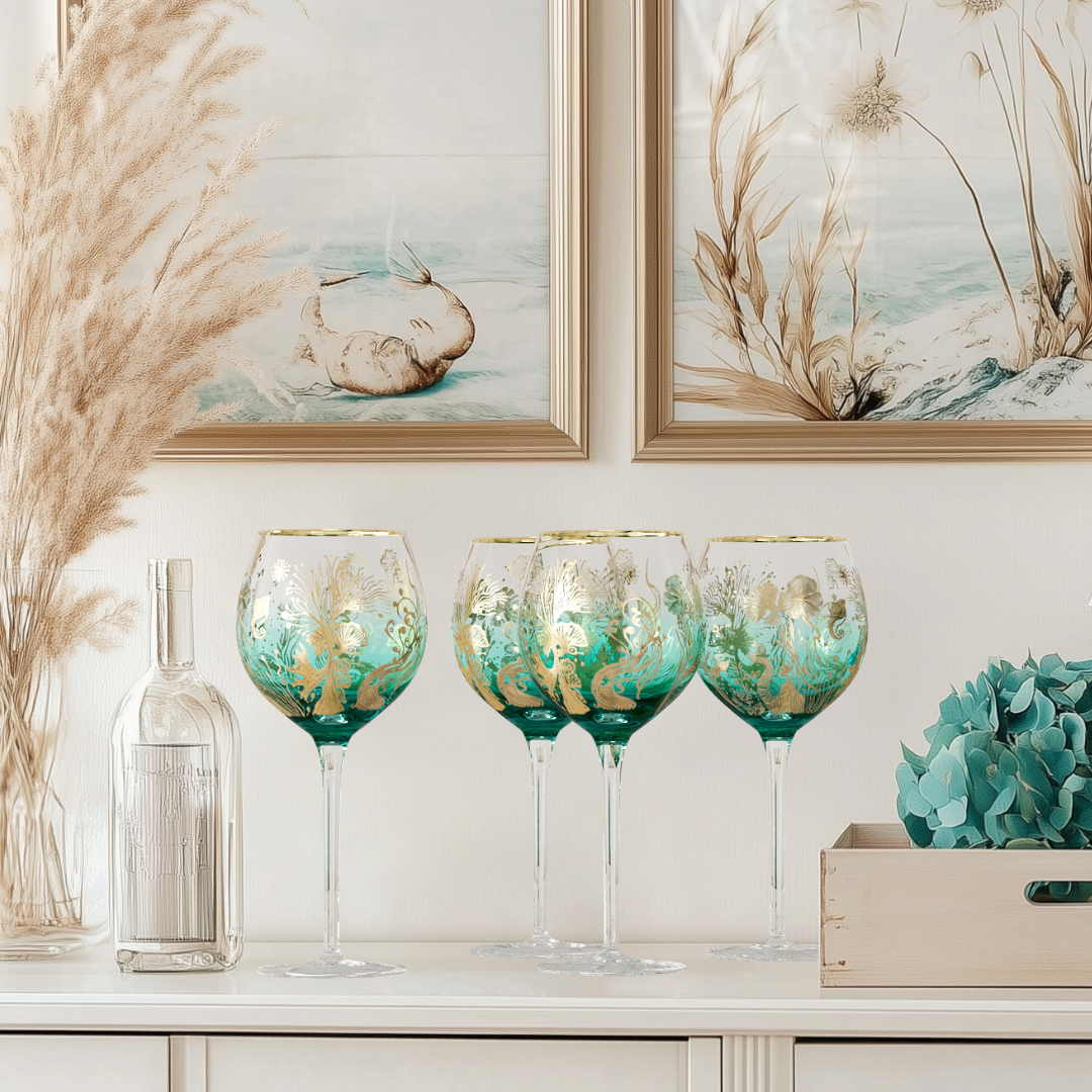 'Ocean Majesty' 12.5oz Wine Glass