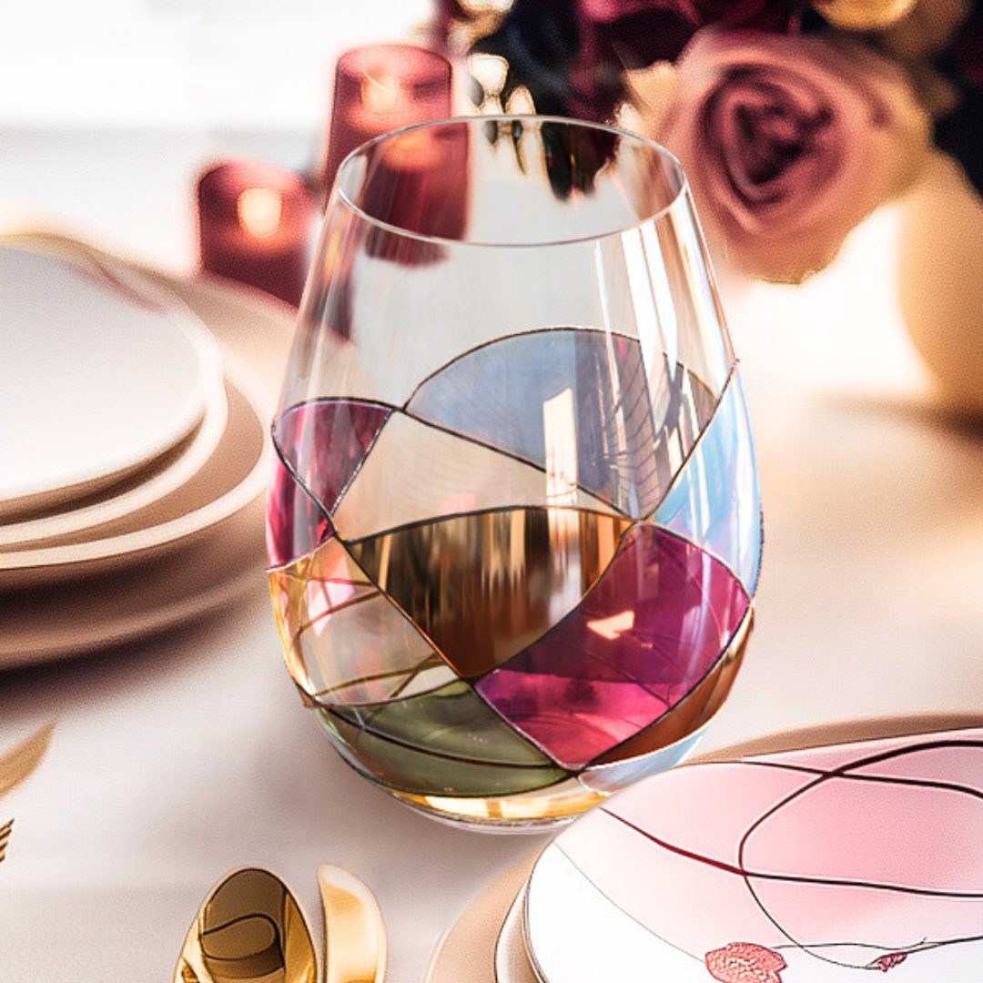 'Sagrada' Stemless Wine Glasses