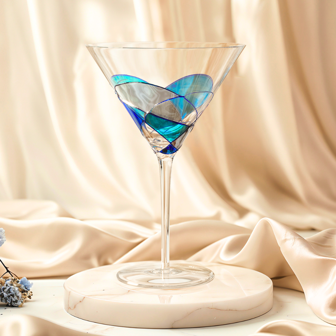 'Nativity' Martini Glasses