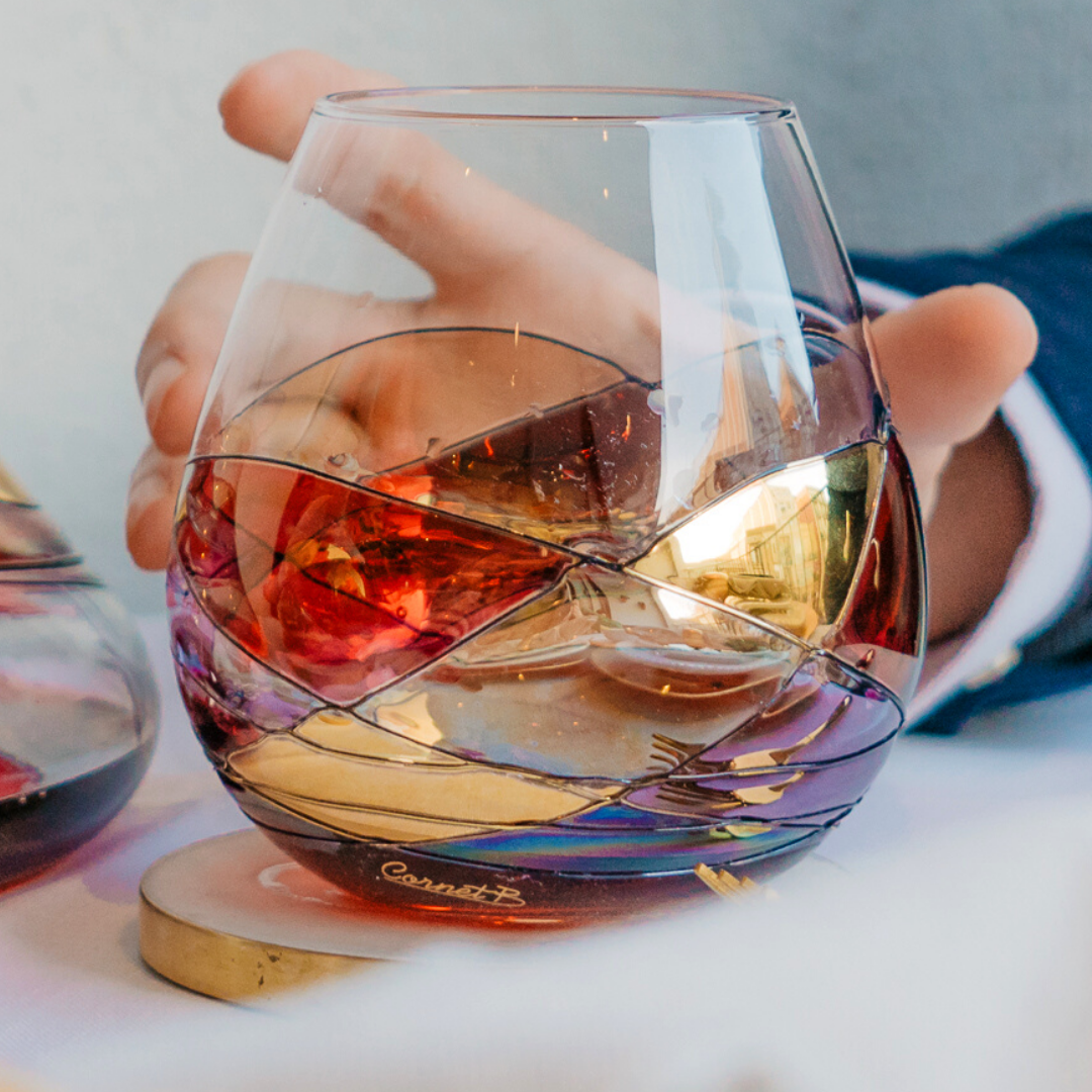 Cornet Barcelona Stemless Wine Glasses - Inspired By Sagrada